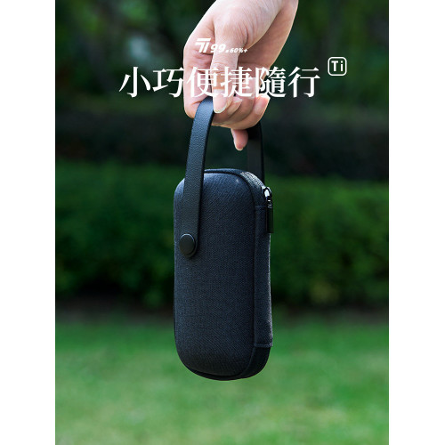 戶外純鈦雙層小茶杯冰花鈦杯露營旅行茶具主人杯隔熱防燙泡茶小杯