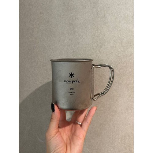 【聯名限定】snowpeak雪峰Danner聯名露營鈦金屬水杯MG-143-1-DN