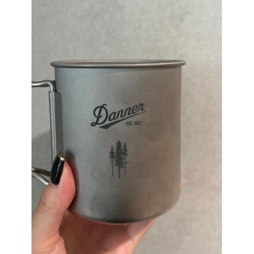 【聯名限定】snowpeak雪峰Danner聯名露營鈦金屬水杯MG-143-1-DN