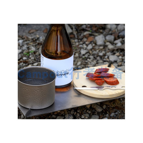 EVERNEW Ti-Cup鎚紋愛玩牛鈦杯鎚紋帶柄茶杯咖啡戶外登山220ml