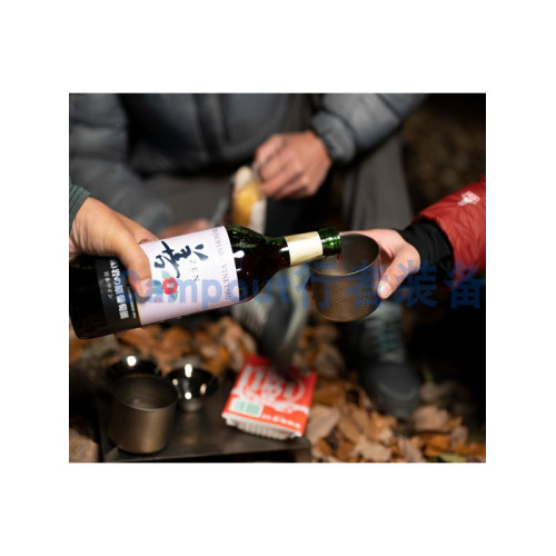 EVERNEW Ti-Cup鎚紋愛玩牛鈦杯鎚紋帶柄茶杯咖啡戶外登山220ml