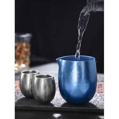 蔻盾純鈦分酒器白酒杯水杯戶外露營可攜式鷹嘴水杯家用高檔鈦杯子 蔻盾純鈦分酒器白酒杯水杯戶外露營可攜式鷹嘴水杯家用高檔鈦杯子