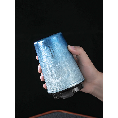 蔻盾純鈦保溫杯戶外露營可攜式水杯家用高檔雙層鈦杯車用泡茶杯子