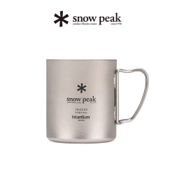 【明星同款】snowpeak雪峰露營輕量鈦金屬水杯雙層鈦杯MG-152/153
