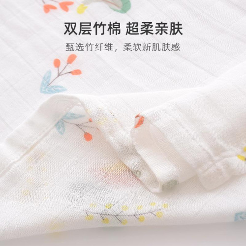 嬰兒浴巾a類雙層紗布浴巾蓋毯夏季薄新生兒寶寶裹巾竹棉浴巾40支 嬰兒浴巾a類雙層紗布浴巾蓋毯夏季薄新生兒寶寶裹巾竹棉浴巾40支