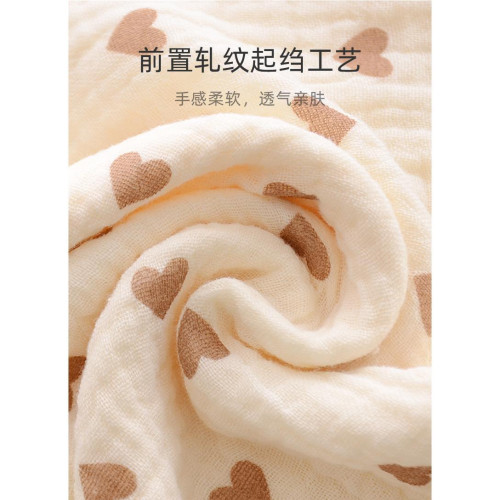 ins嬰兒浴巾紗布棉新生寶寶吸水夏季薄款洗澡包單包被少兒蓋毯