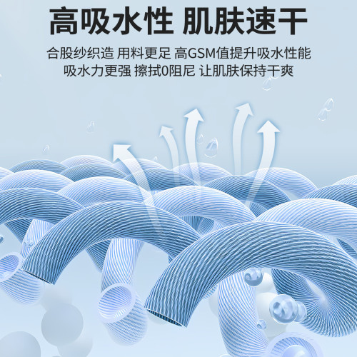 毛巾純棉2025新款男士兒童洗臉方巾吸水不掉毛成人洗澡用浴巾