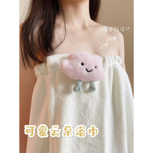ins風浴巾女可穿可裹成人吸水速乾長款浴裙乾髮帽二三件套高顔值 ins風浴巾女可穿可裹成人吸水速乾長款浴裙乾髮帽二三件套高顔值