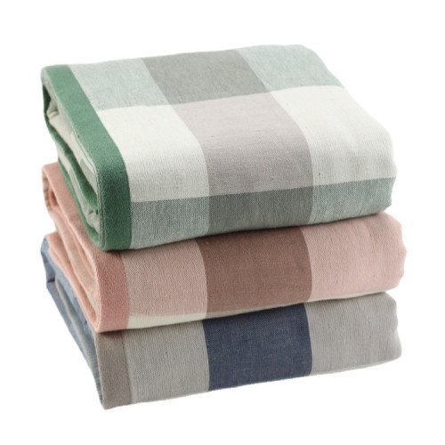 紗布浴巾純棉吸水不掉毛雙面格子洗澡浴巾家用禮品浴巾 紗布浴巾純棉吸水不掉毛雙面格子洗澡浴巾家用禮品浴巾
