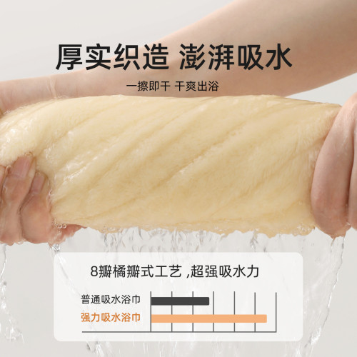毛毛雨a類抗菌珊瑚絨浴巾加大浴巾方形兒童洗澡浴巾柔軟不易掉毛