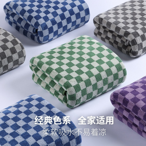珊瑚絨浴巾a類女加厚加大比純棉吸水速乾家用男裹巾 珊瑚絨浴巾a類女加厚加大比純棉吸水速乾家用男裹巾