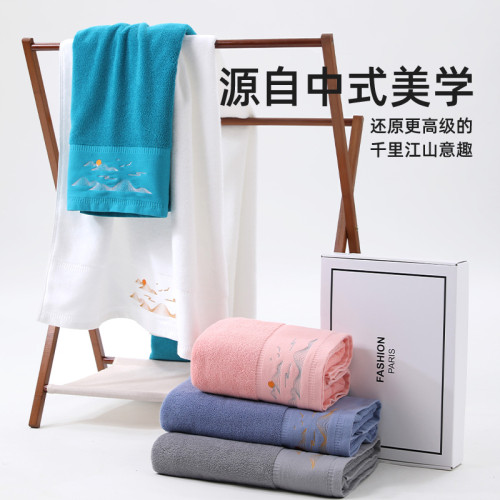 毛毛雨a類純棉浴巾100%全棉新款加大毛巾高級家用大人男女款吸水