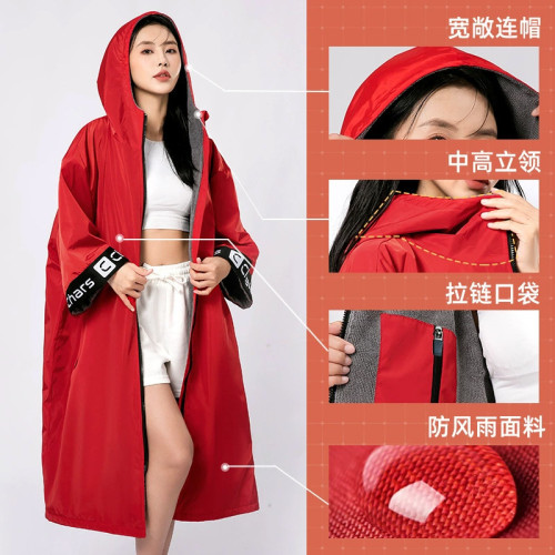 速乾遊泳換衣浴巾鬥篷浴袍成人可穿帶帽吸水巾沙灘浴袍定 速乾遊泳換衣浴巾鬥篷浴袍成人可穿帶帽吸水巾沙灘浴袍定