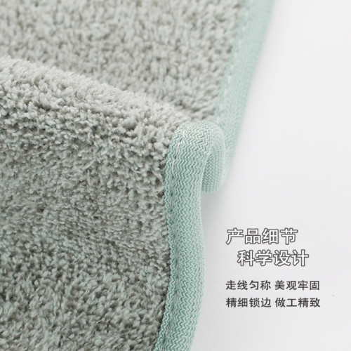 珊瑚絨竹炭浴巾90*180加大尺寸新款蓋毯情侶浴巾速乾沙灘巾