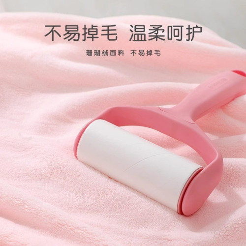 小粉貓抱被連帽鬥篷兒童浴巾新生嬰兒洗澡速乾包巾珊瑚絨帶帽浴袍