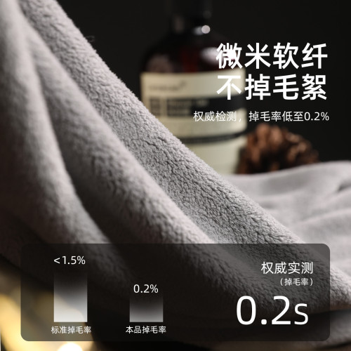 毛毛雨超細纖維大浴巾加大吸水性好不易掉毛學生宿捨開學純色乾淨