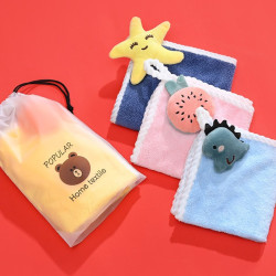 UOMI優竹世家優樂美系列擦手巾優樂美-1柔軟吸水毛巾可掛式方巾