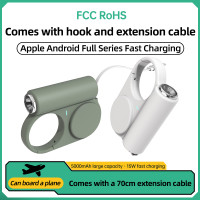 行動電源快充多功能一體應急爆閃燈戶外可攜式行動電源夜行燈