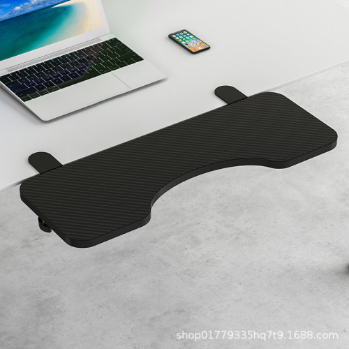 電腦桌面延長板加長免打孔擴展板桌子延伸板加寬折曡接板手托支架 電腦桌面延長板加長免打孔擴展板桌子延伸板加寬折曡接板手托支架