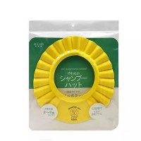 日本嬰兒童洗頭帽擋水帽小孩寶寶洗頭帽防水護耳洗澡浴帽神可調節