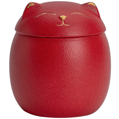 可愛貓咪小貓茶葉罐粗陶防潮密封儲物罐子小號陶瓷罐創意個性茶倉 可愛貓咪小貓茶葉罐粗陶防潮密封儲物罐子小號陶瓷罐創意個性茶倉