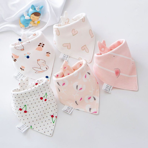 嬰兒口水巾男女寶寶三角純棉防水圍兜兒超柔雙按釦圍嘴圍巾 嬰兒口水巾男女寶寶三角純棉防水圍兜兒超柔雙按釦圍嘴圍巾