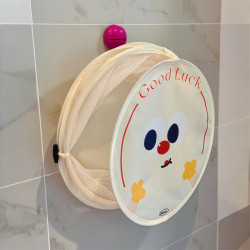 壁掛折曡髒衣籃帶蓋家用衛生間洗衣籃大容量髒衣袋浴室放衣服