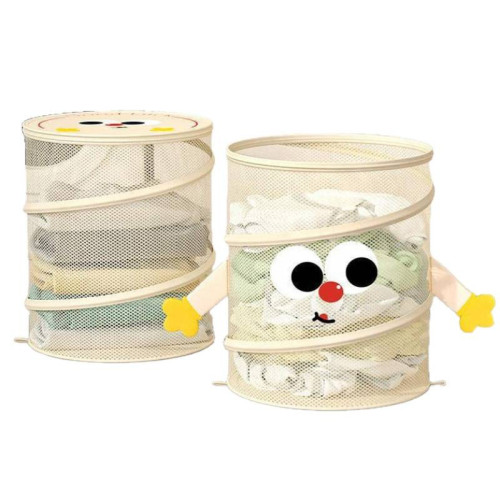 壁掛折曡髒衣籃帶蓋家用衛生間洗衣籃大容量髒衣袋浴室放衣服 壁掛折曡髒衣籃帶蓋家用衛生間洗衣籃大容量髒衣袋浴室放衣服