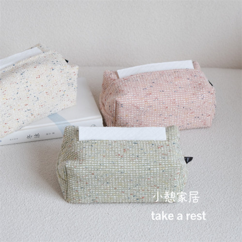 多彩布藝雙層立體式紙巾盒抽取式紙巾袋民宿家用車用 多彩布藝雙層立體式紙巾盒抽取式紙巾袋民宿家用車用