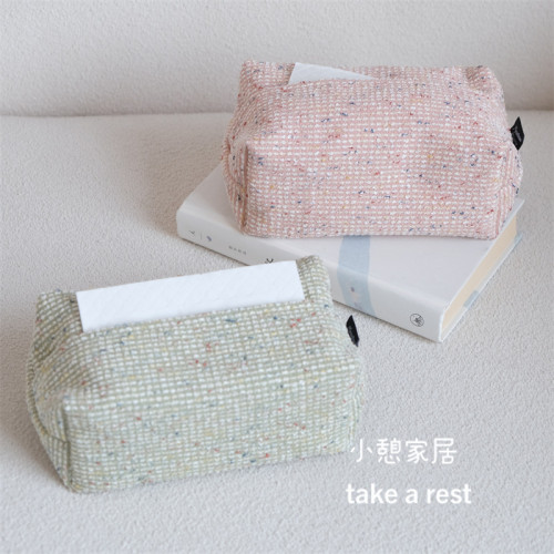 多彩布藝雙層立體式紙巾盒抽取式紙巾袋民宿家用車用 多彩布藝雙層立體式紙巾盒抽取式紙巾袋民宿家用車用