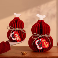新年裝飾葫蘆擺件2026馬年春節過年喜慶掛件客廳氛圍布置年貨用品