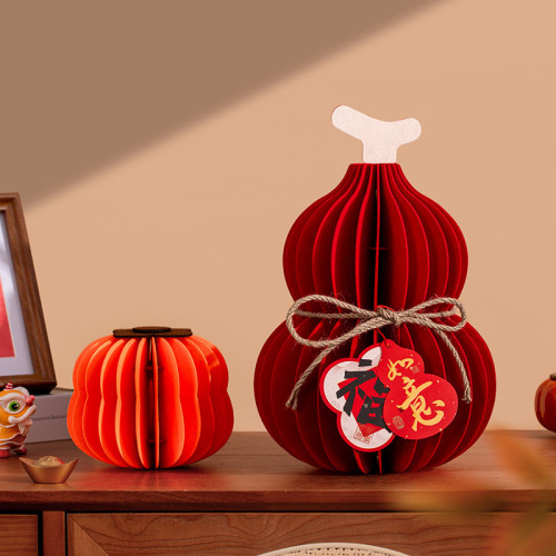 新年裝飾葫蘆擺件2026馬年春節過年喜慶掛件客廳氛圍布置年貨用品