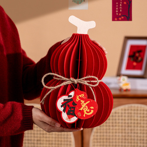 新年裝飾葫蘆擺件2026馬年春節過年喜慶掛件客廳氛圍布置年貨用品