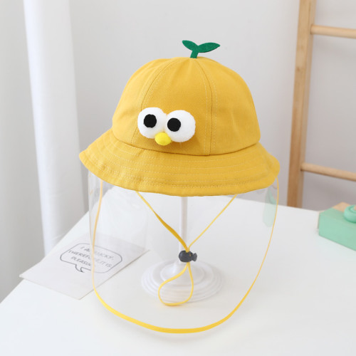 嬰兒帽子春秋疫情防護帽防飛沫兒童隔離可拆卸面罩幼兒童遮臉潮帽 嬰兒帽子春秋疫情防護帽防飛沫兒童隔離可拆卸面罩幼兒童遮臉潮帽