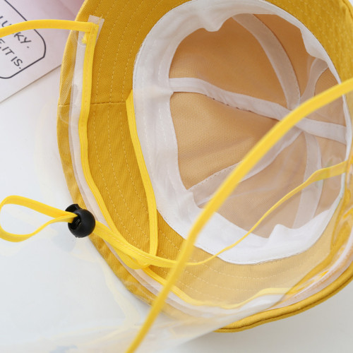 嬰兒帽子春秋疫情防護帽防飛沫兒童隔離可拆卸面罩幼兒童遮臉潮帽 嬰兒帽子春秋疫情防護帽防飛沫兒童隔離可拆卸面罩幼兒童遮臉潮帽