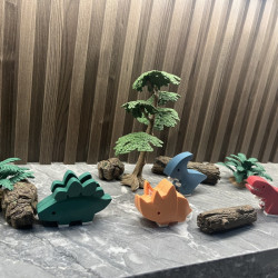 新款兒童磁力磁吸小恐龍玩具拼裝男孩立體動物模型霸王龍益智禮物