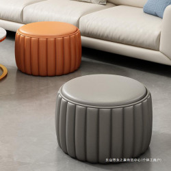家用小凳子矮凳網紅南瓜小板凳客廳沙發茶幾凳圓凳簡約墩子換鞋凳
