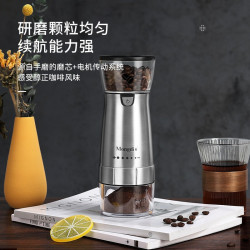 咖啡豆研磨機電動磨豆機家用小型咖啡研磨器手磨咖啡機手動磨粉器