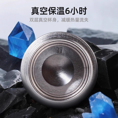純鈦保溫杯高檔雙層內外純鈦杯商務可攜式鈦水杯禮盒禮品純鈦禮品杯