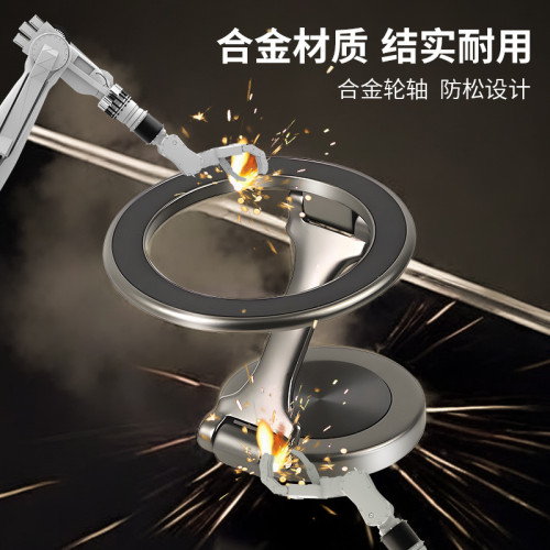 新款合金磁吸車用支架儀表台 magsafe折疊導航手機支架廠價