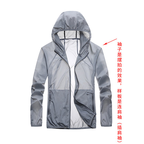 M64男士防曬衣防曬服戶外皮膚風衣服裝紙樣裁剪圖紙