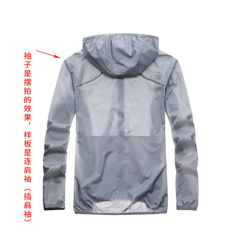 M64男士防曬衣防曬服戶外皮膚風衣服裝紙樣裁剪圖紙