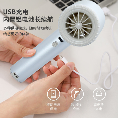 高速手持小風扇迷你可攜式隨身小型usb充電款製冷電風扇