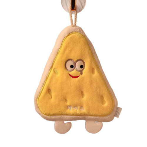 擦手巾浴室加厚可愛卡通衛生間小方巾廚房抹布擦手帕毛巾洗手掛式