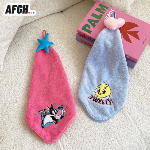 AFGH正版樂一通ICON系列擦手巾掛式吸水卡通可愛廚房浴室抹布