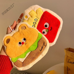 ∝可愛擦手巾掛式卡通衛生間吸水不毛毛巾廚房檫手巾搽手抹布手