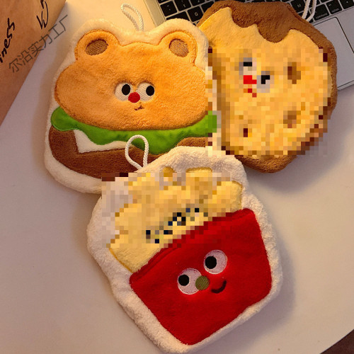 ∝可愛擦手巾掛式卡通衛生間吸水不毛毛巾廚房檫手巾搽手抹布手 ∝可愛擦手巾掛式卡通衛生間吸水不毛毛巾廚房檫手巾搽手抹布手