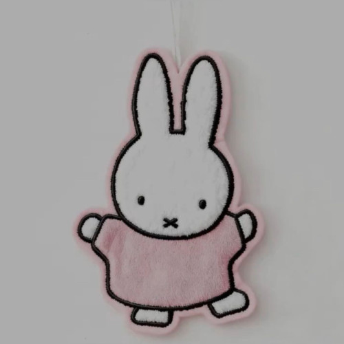 可愛系米菲兔兔家用擦手巾加厚衛生間浴室卡通手帕裝飾禮物