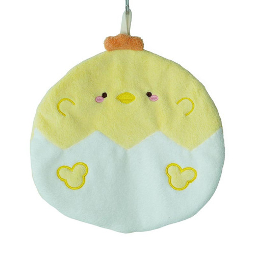 萌趣動物擦手巾可掛式珊瑚絨吸水毛巾衛生間不掉毛兒童擦手巾