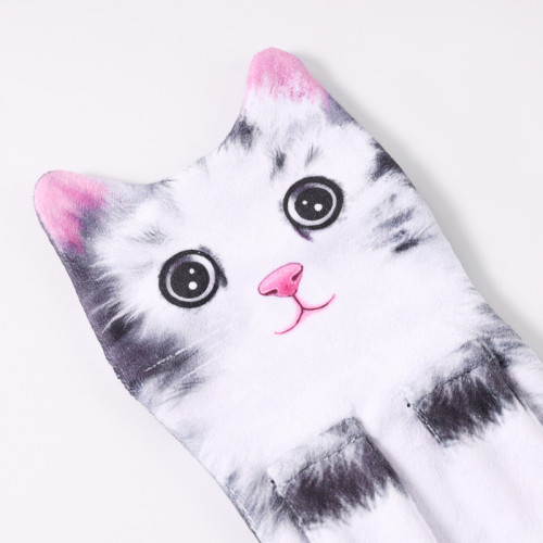 貓咪擦手巾掛式超強吸水加厚衛生間廚房毛巾兒童搽洗手抹布款